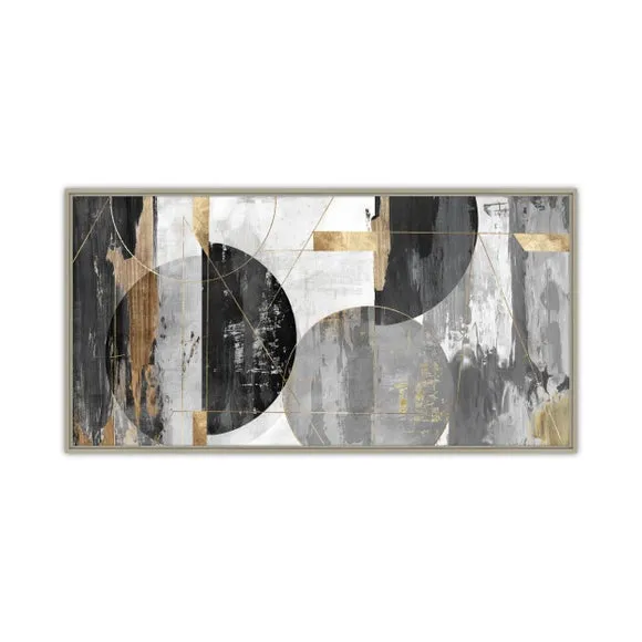 Floating Forms Framed Canvas 2