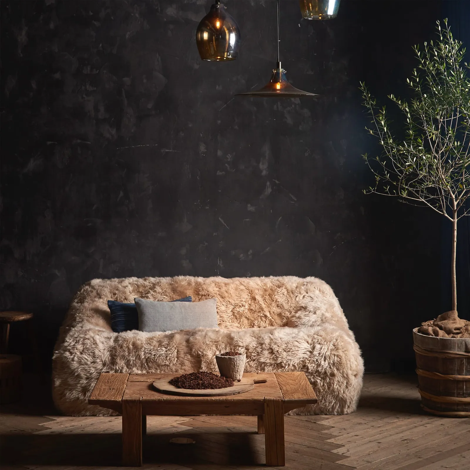 Timothy Oulton Baqtasi 2 Seater Sofa, Neutral Leather | Barker & Stonehouse 2