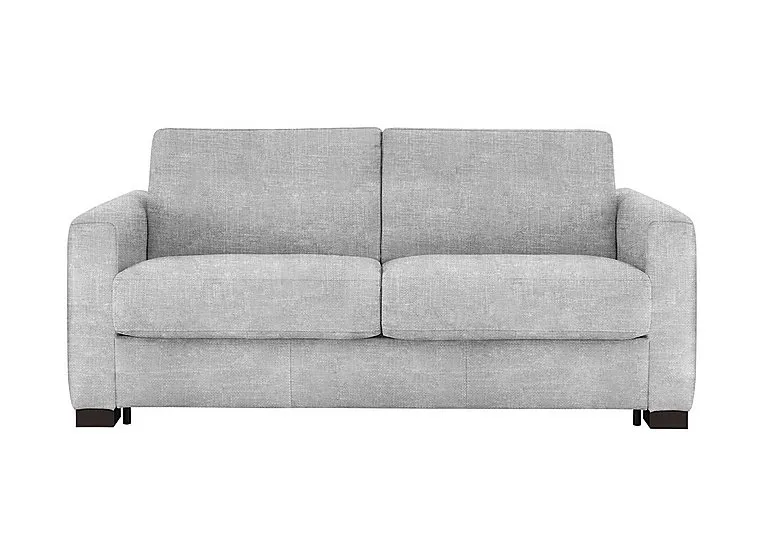 Alcova 2.5 Seater Fabric Sofa Bed with Box Arms - Baobab Ghiaccio