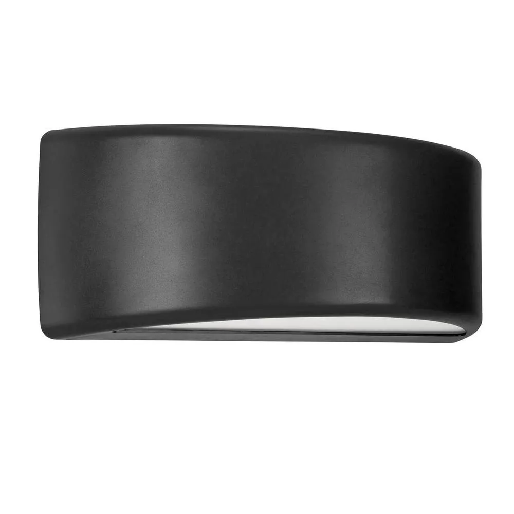 Netlighting Area Outdoor Up Down Wall Lamp Black E27 15W IP65 2