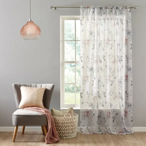 Heavenly Hummingbird Slot Top Single Voile Panel 2