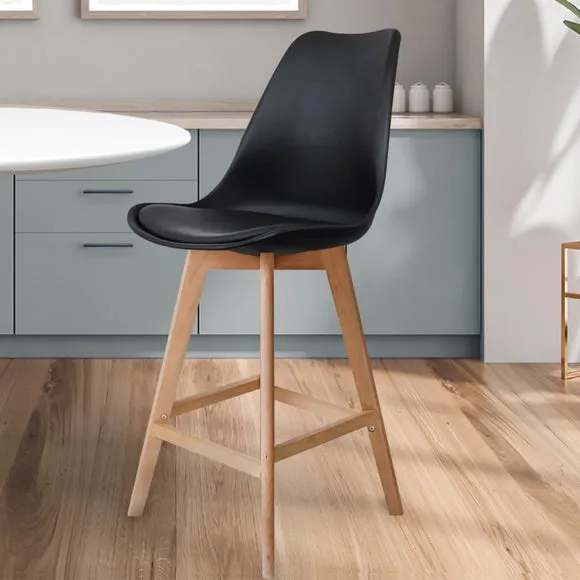 Fusion Living Soho Plastic Bar Stool 1