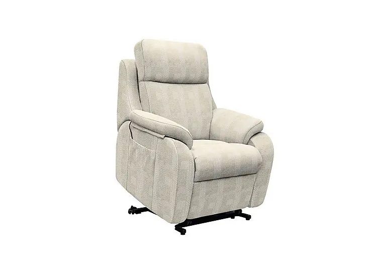 Kingsbury Small Fabric Lift and Rise Chair - Faro Mist - Sofas and Armchairs - In Time for Christmas