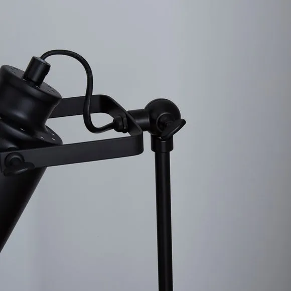 Healy Black Industrial Table Lamp 3