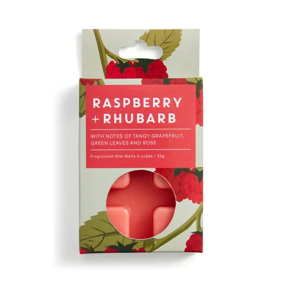 Set of 6 Raspberry & Rhubarb Wax Melts 3
