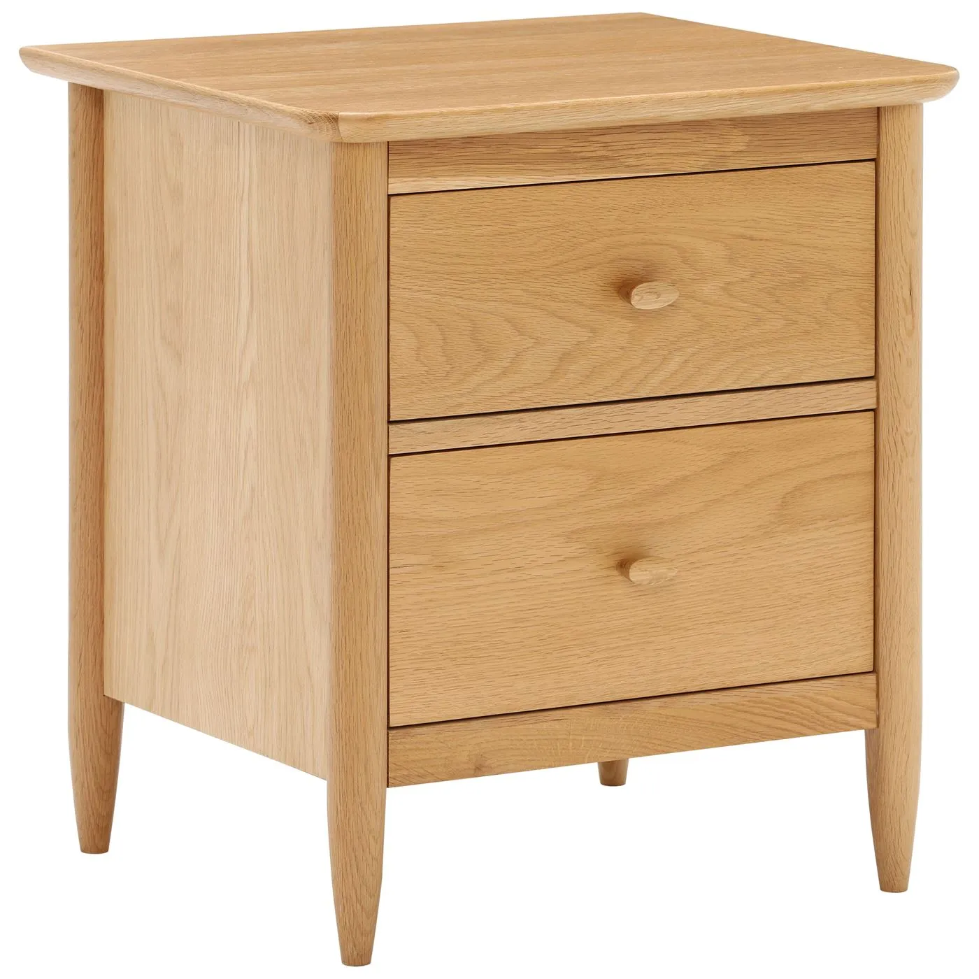 Ercol Teramo Bedside Cabinet, Oak