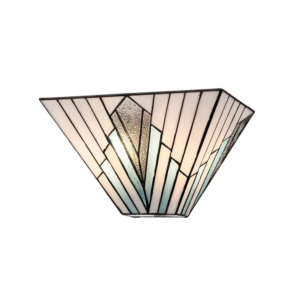 Netlighting Alderley 2 Light Wall Uplighter Vintage Bronze in Brown