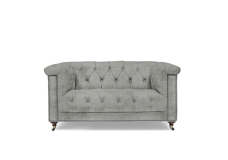 Wallace 2 Seater Fabric Chesterfield Sofa - Doves Tale