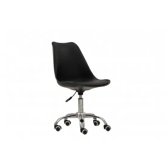 Larsson Swivel Home Office Chair In Black
