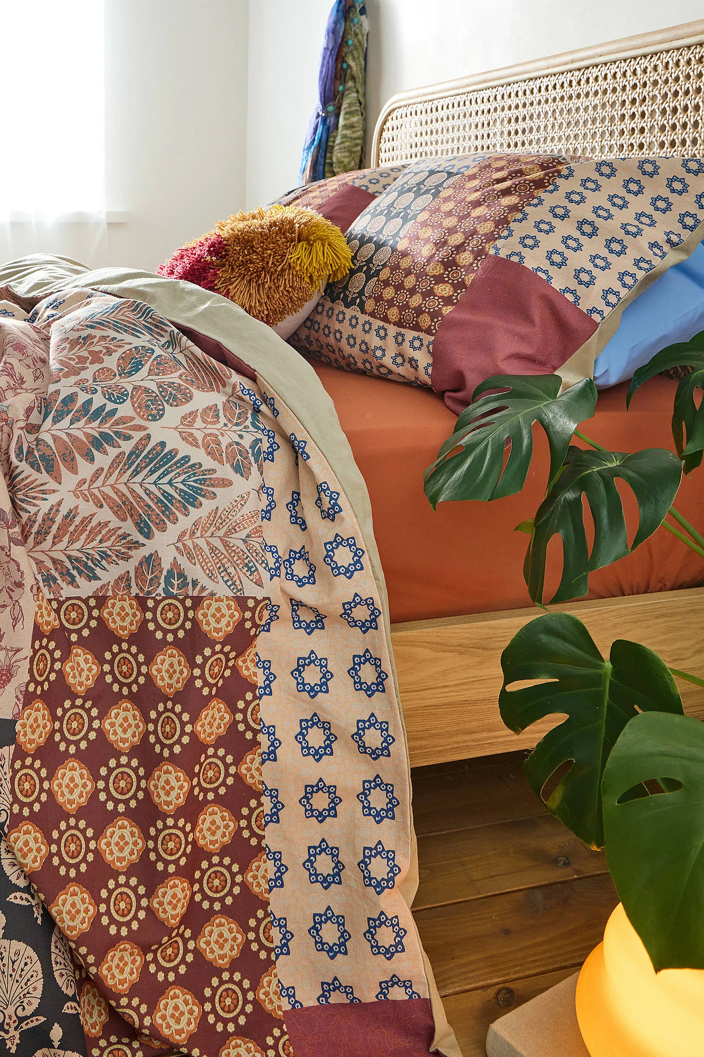 Quirky Multi Patchwork Duvet Set Double 4