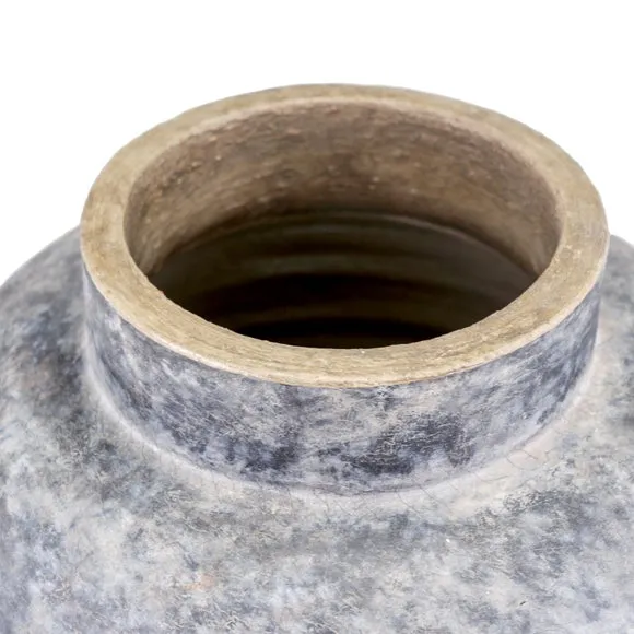 Vulcan Grey Volcanic Stoneware Vase 4