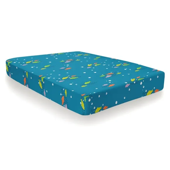 Sealife Multicoloured Single Fitted Sheet 3