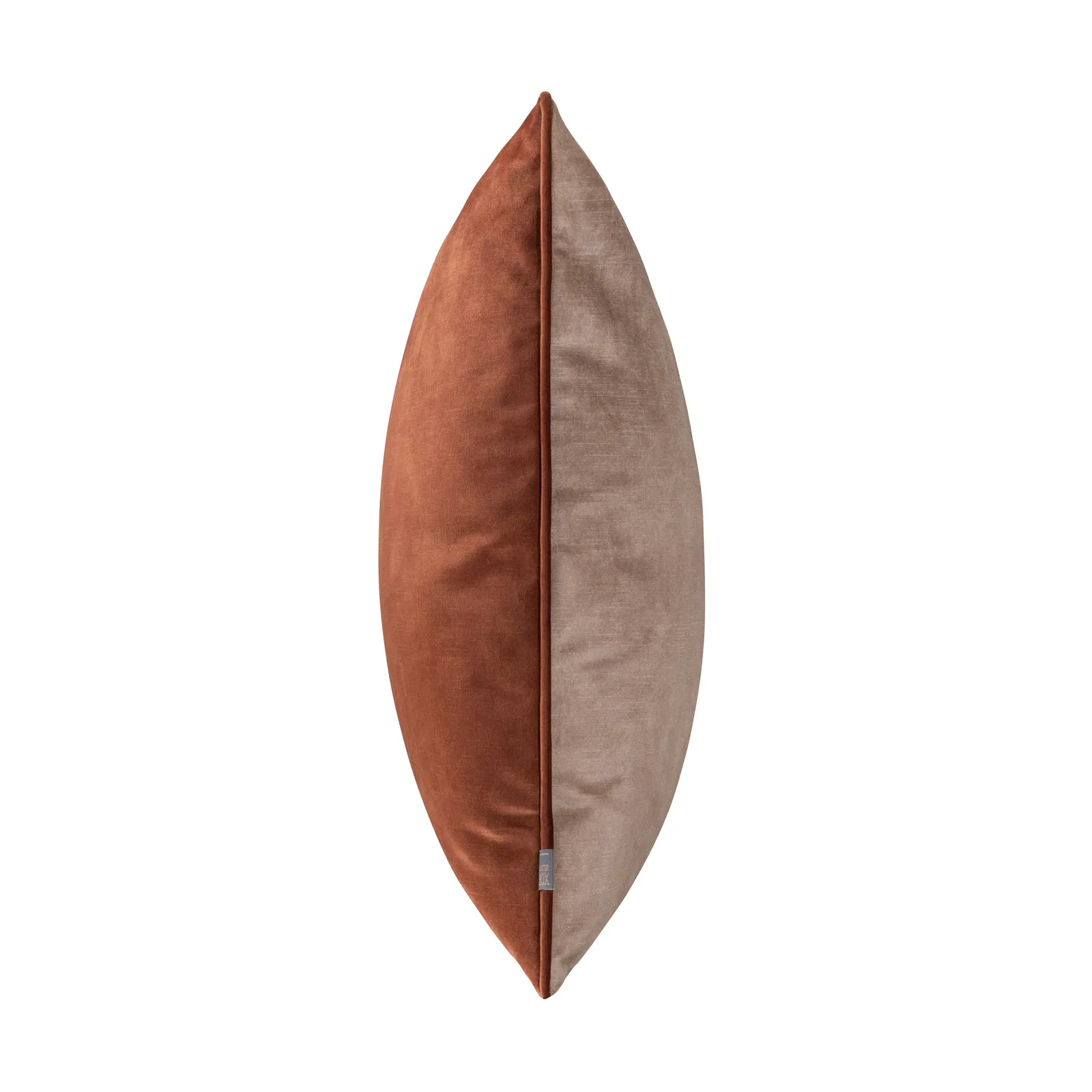 Two Tone Terra/Camel Cushion, Square, Orange | Barker & Stonehouse 3