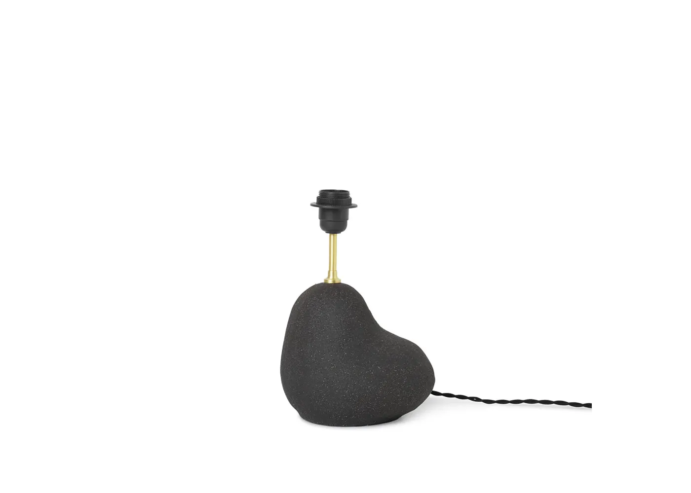 ferm LIVING Hebe Table Lamp Base Black Small