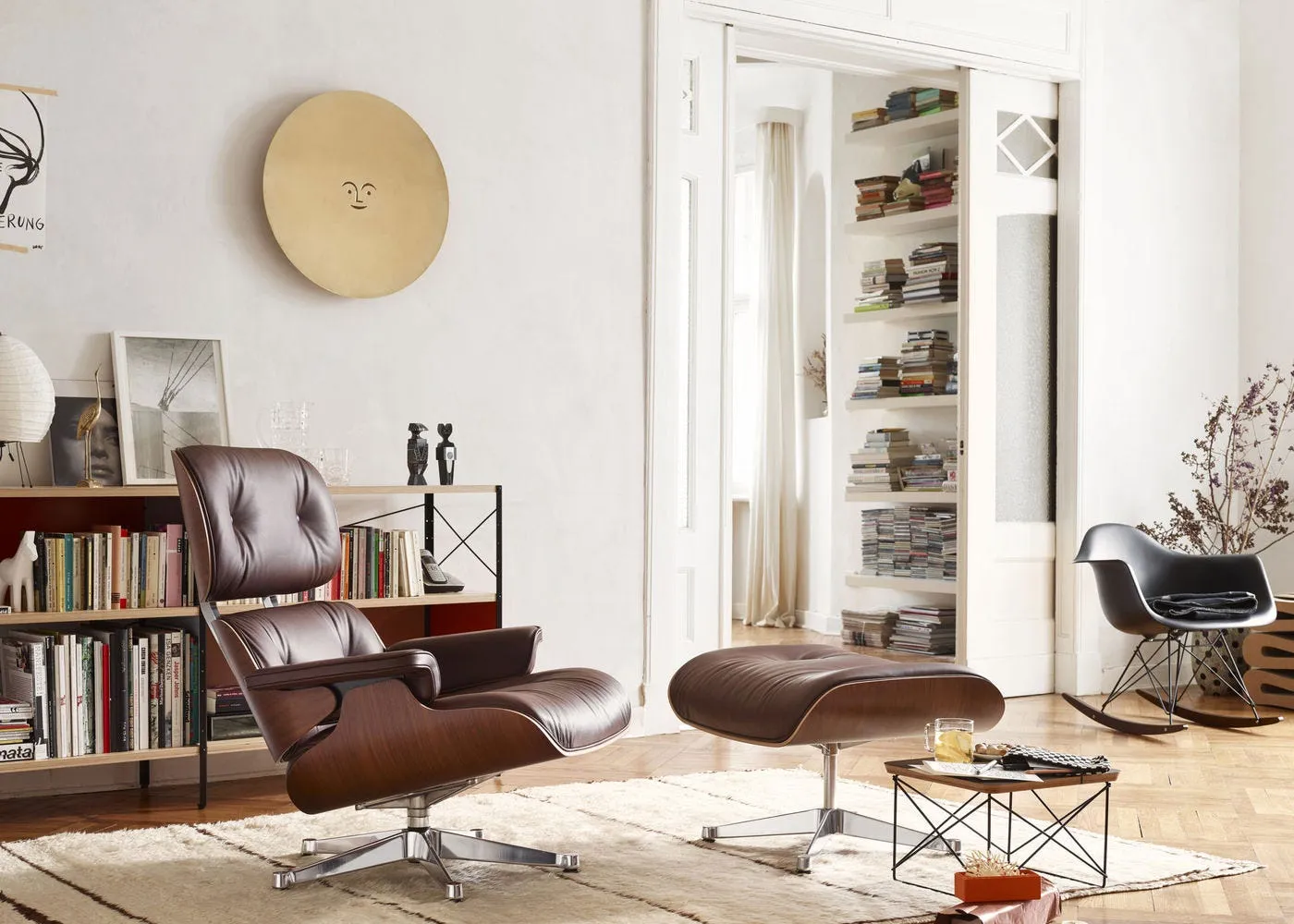 Vitra Occasional Table LTR Black with Basic Dark Legs 3