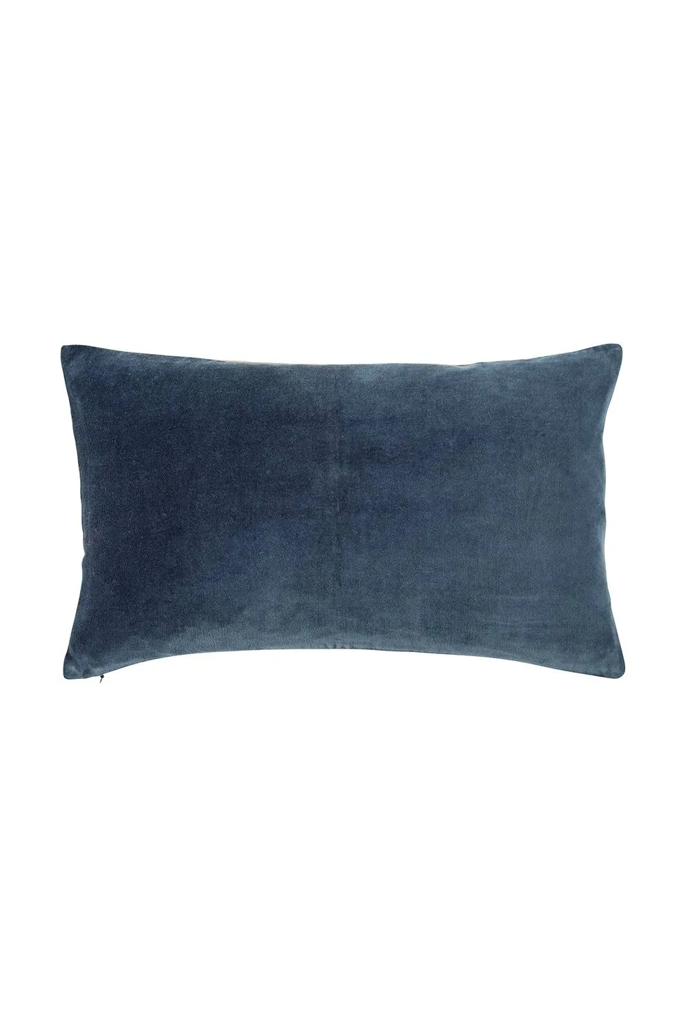 CHRISTY Luxury Filled Velvet 'Jaipur' Rectangle Cushions in Dark Navy