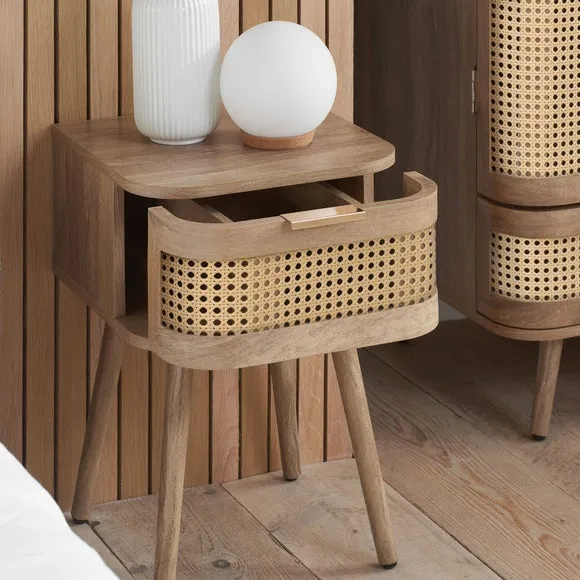 Noah 1 Drawer Bedside Table 3