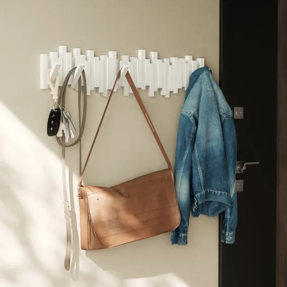 Umbra Sticks 8 Hook Wall Mounted Coat Rack 1