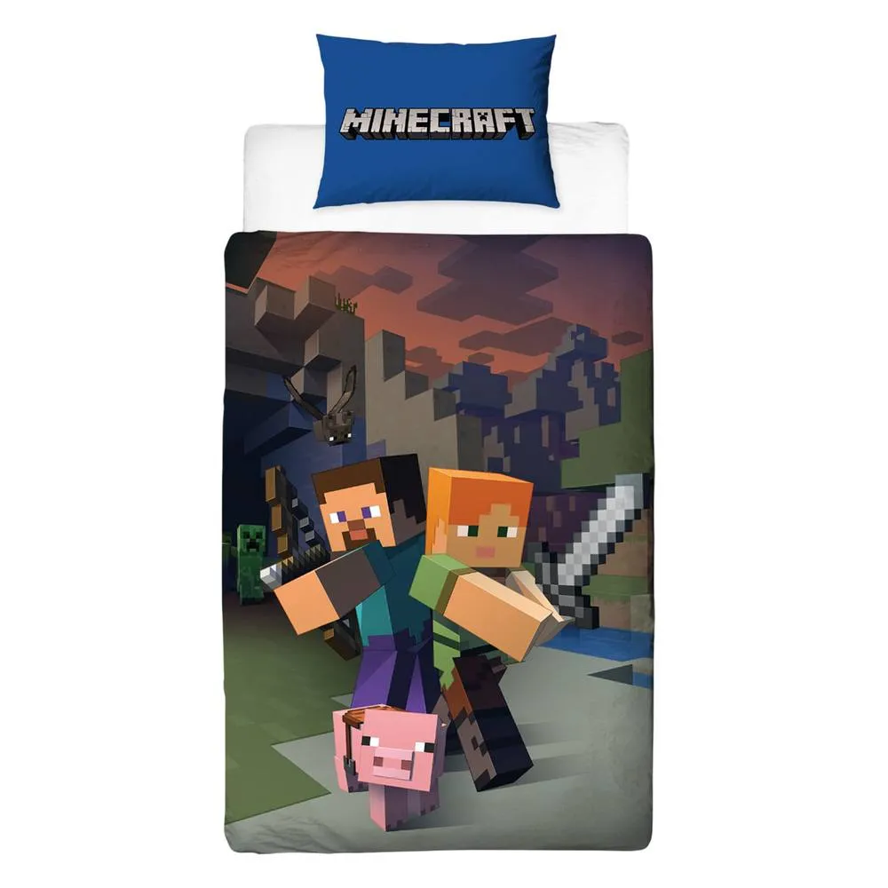 Minecraft Good Guys Reversible Duvet Set