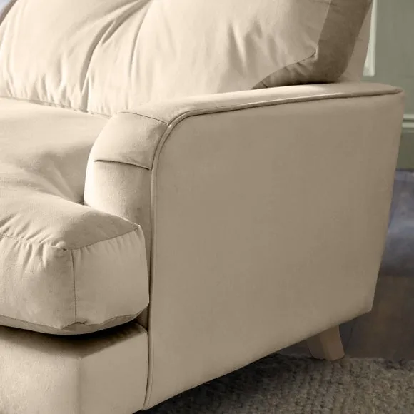 Martha Vintage Velvet Corner Chaise 5