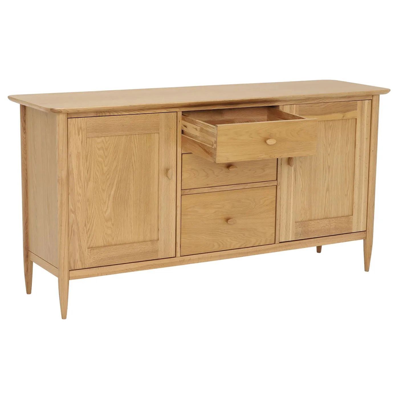 Ercol Teramo Large Sideboard, Neutral Oak | Barker & Stonehouse 4
