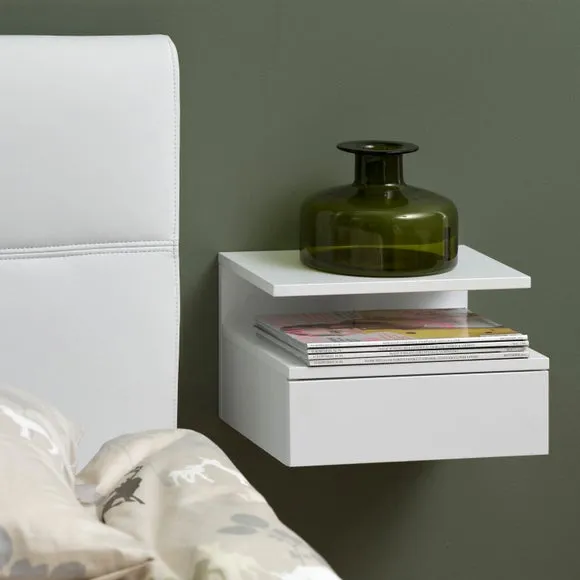 Furniture To Go Ashlan 1 Drawer Wall Mounted Bedside Table 1