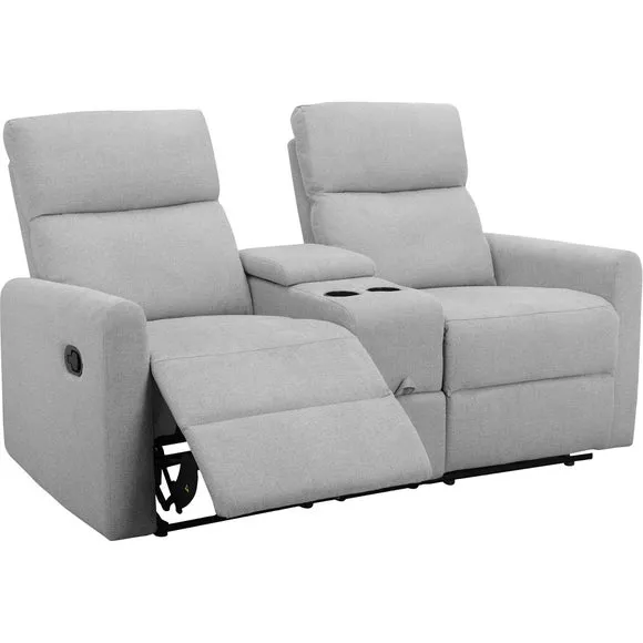 Daoulas Chenille Manual Recliner 2 Seater Sofa 4