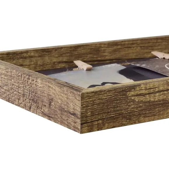 Nielsen 4 Postcard Wooden Collage Clip Multi Photo Frame 4
