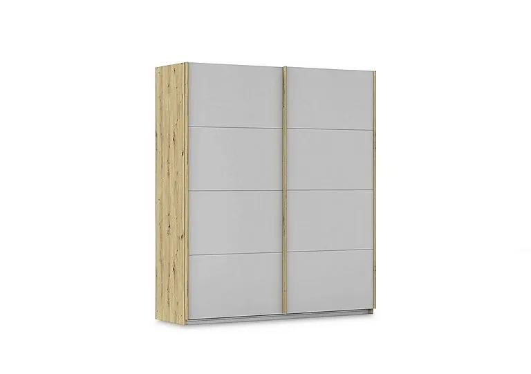 Freja 181cm 2 Door Sliding Decor Wardrobe