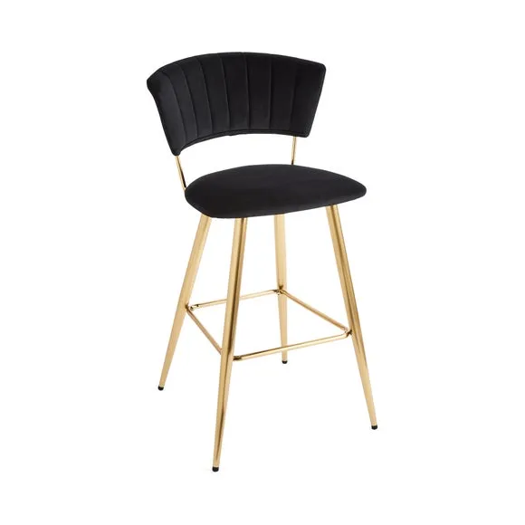 Kendall Bar Stool, Velvet 6