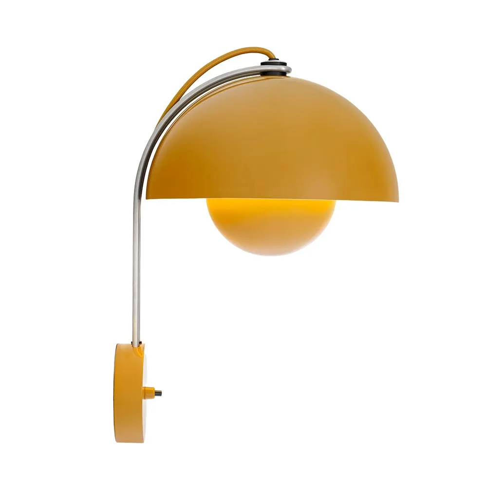 &Tradition Flowerpot Wall Light Mustard 2