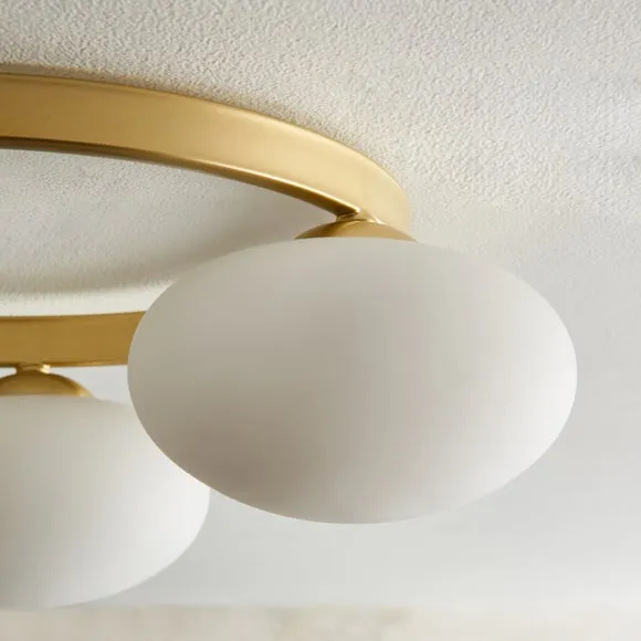 Yonah 3 Light Semi Flush Ceiling Light 3