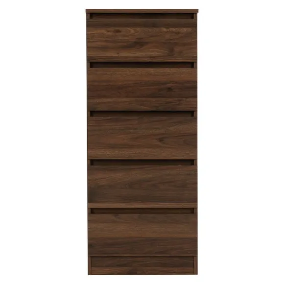 Walker 5 Drawer Narrow Chest 4