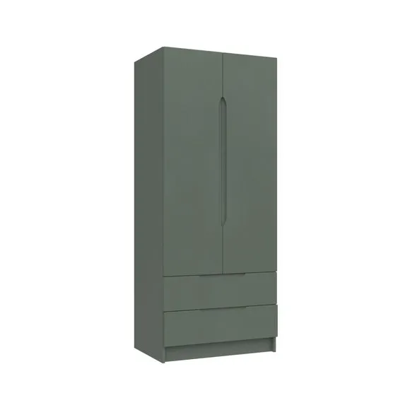 Legato Double 2 Drawer Wardrobe 1