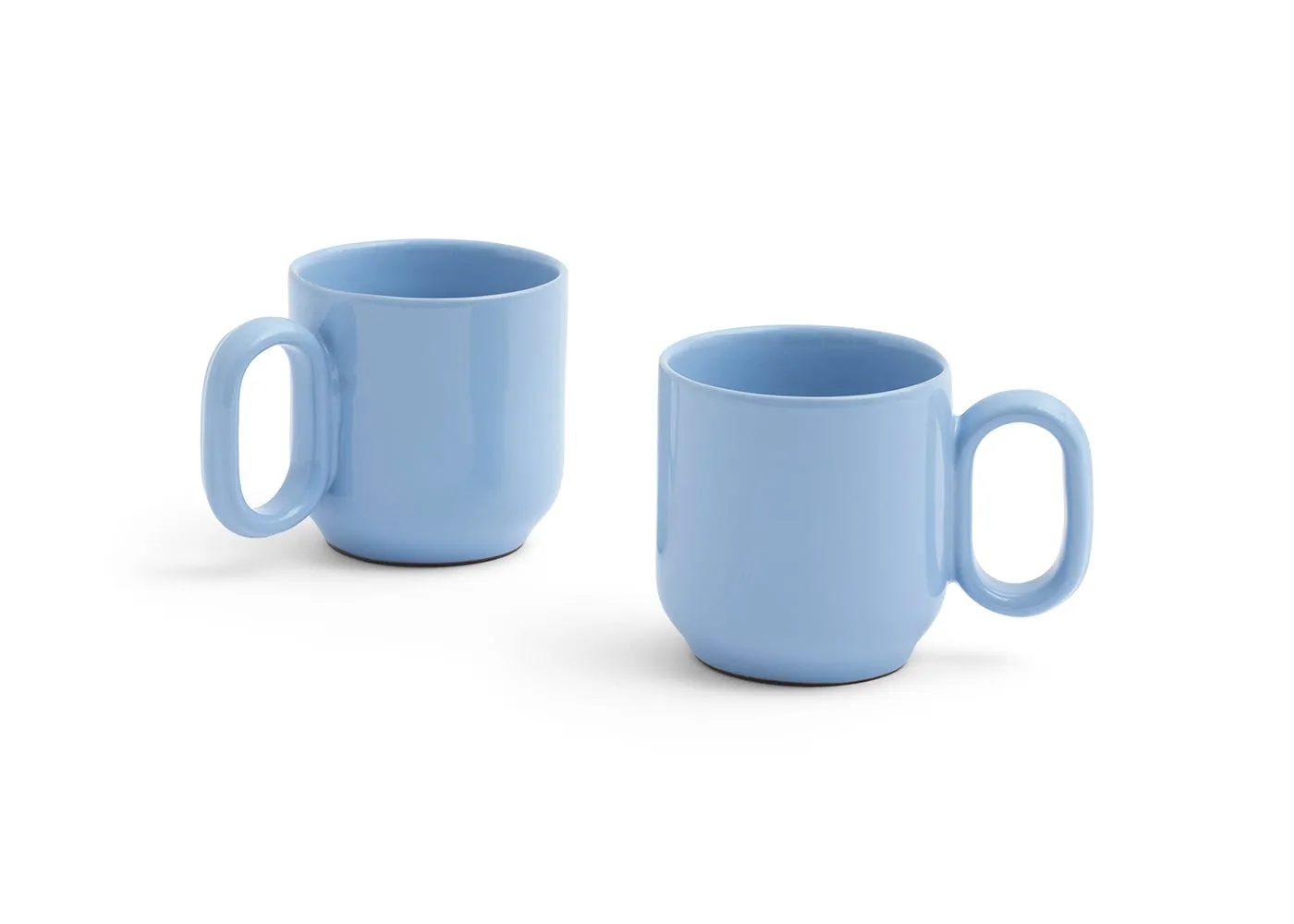 HAY Barro Mugs Set of 2 Light Blue