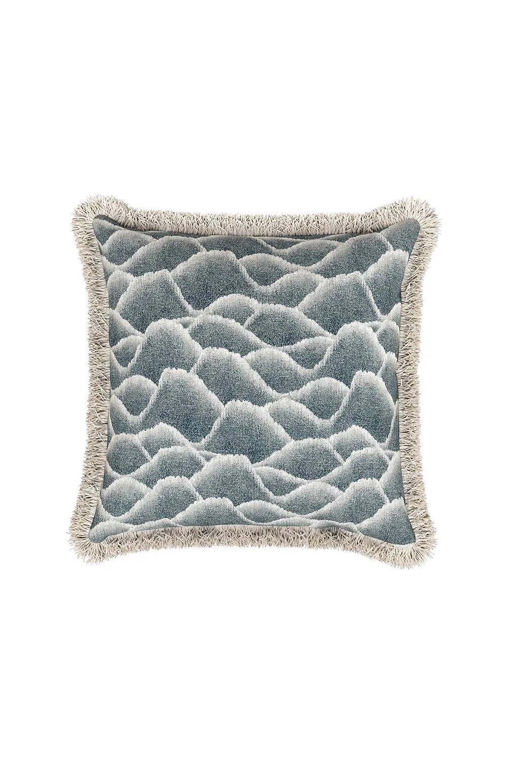 Harlequin 'Zuni' Cotton Cushion in Blue