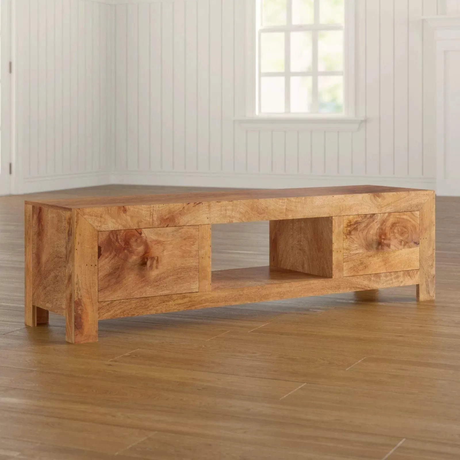 IH Design Duvid Light Mango Plasma Media Unit in Brown 3
