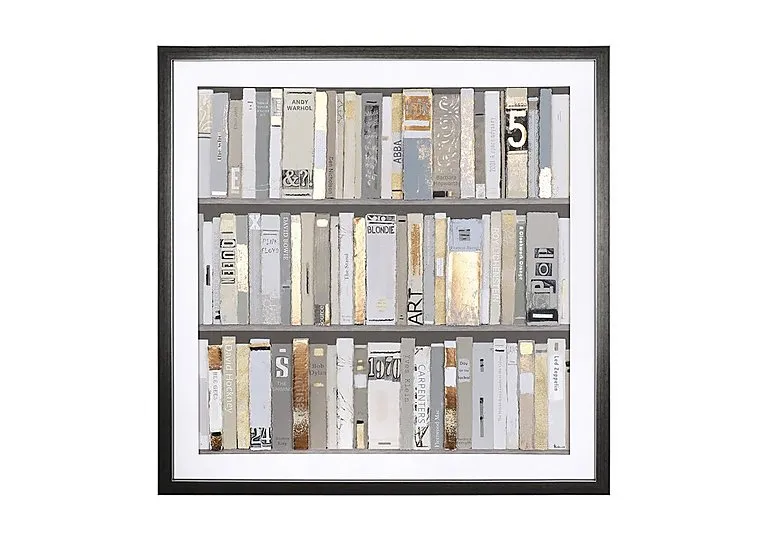 The Library Framed Print
