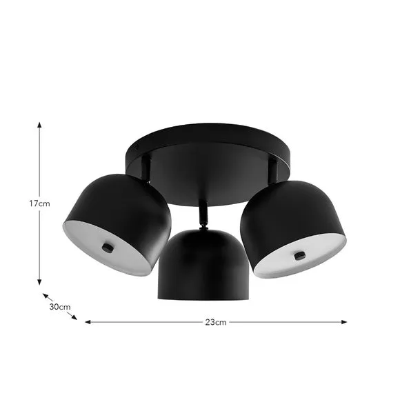 Keko 3 Light Adjustable Flush Spotlight 6