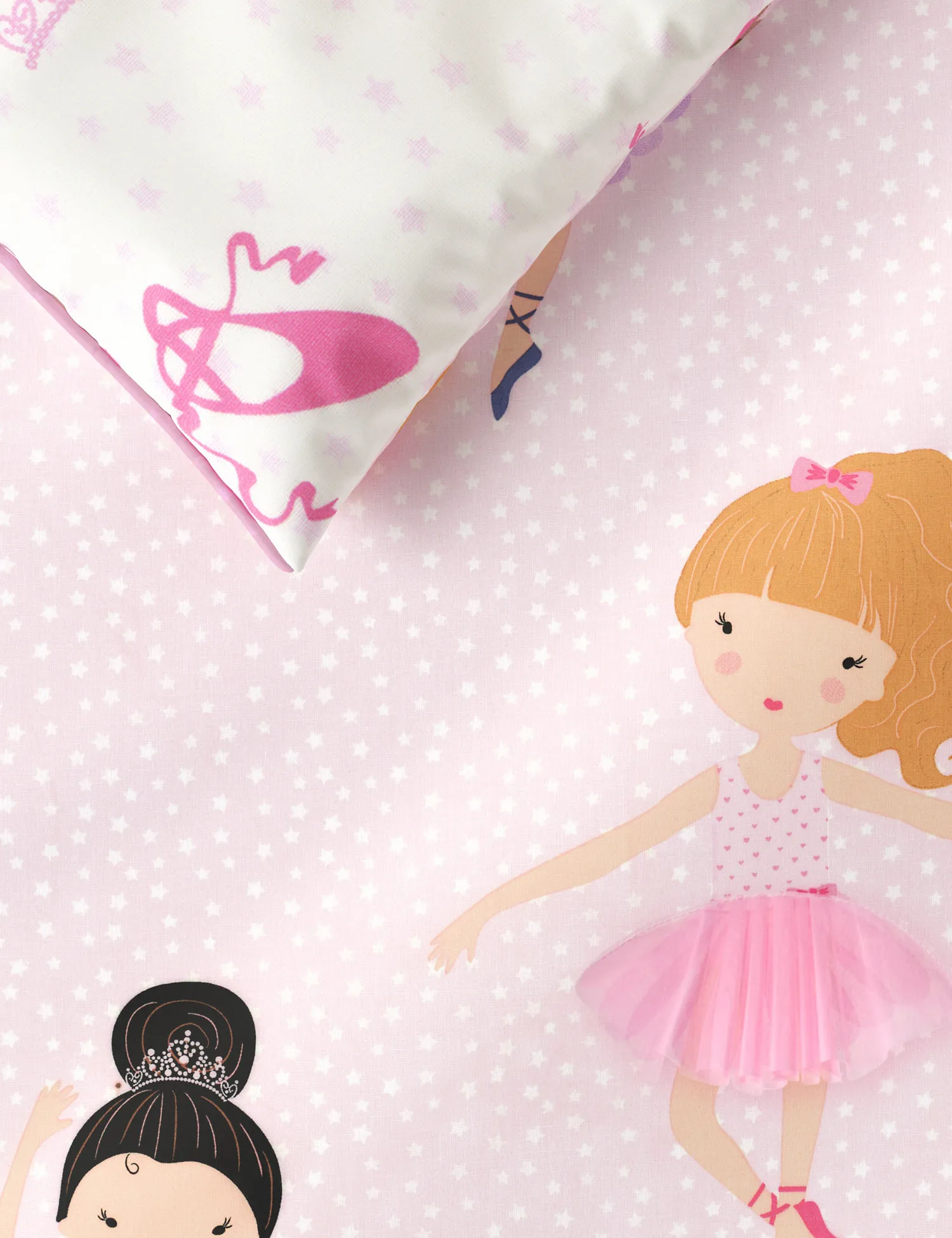 M&S Pure Cotton Ballet Dancer Bedding Set