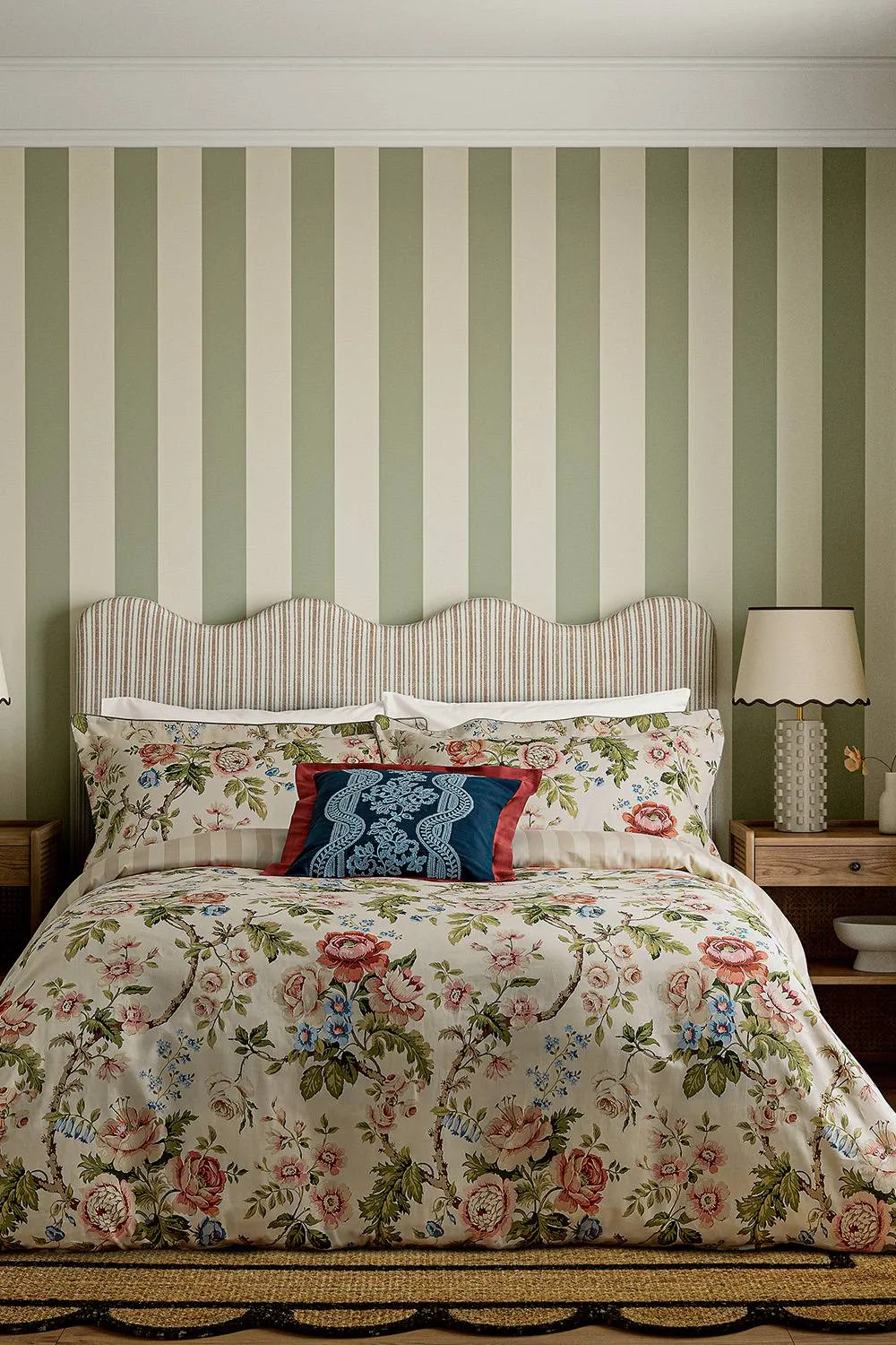 Sanderson 'Hykenham' Cotton Duvet Cover Set