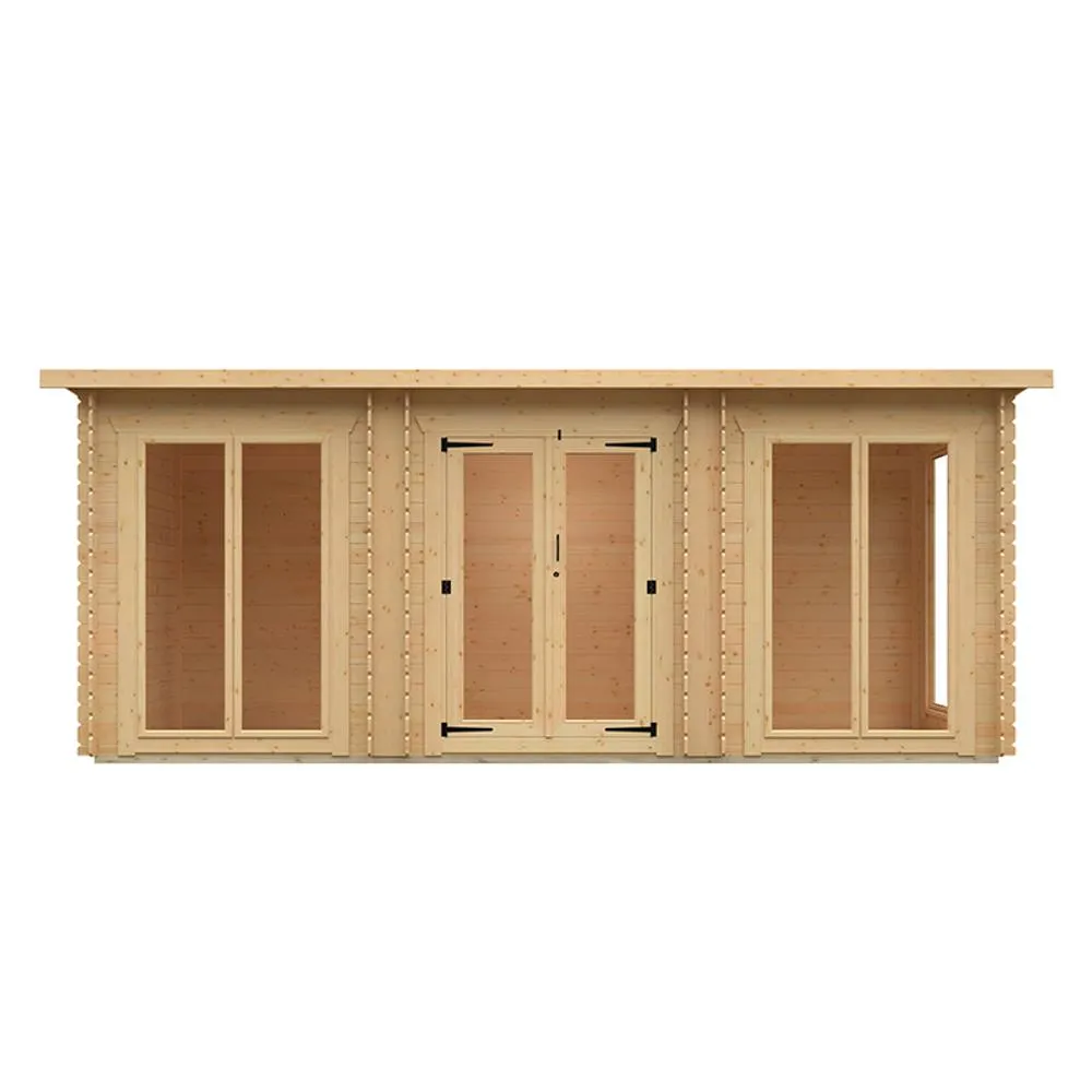 Buttercup Farm 18 x 6 Feet Astoria 19mm Flex - L525 x W175 x H217 cm - Natural 4