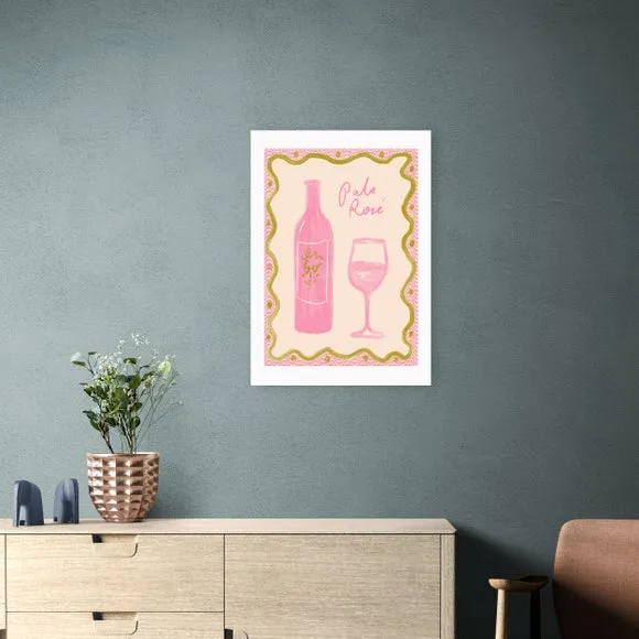 East End Prints Pale Rose Print by Emmy Lupin Studio 1