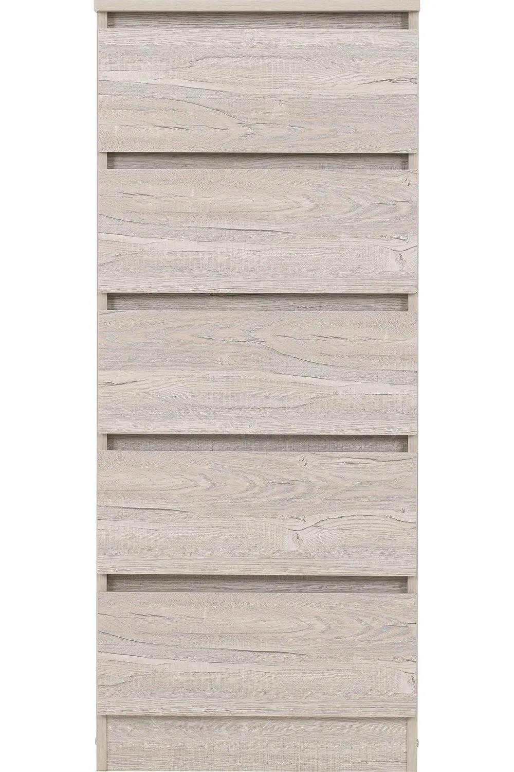 Seconique Malvern 5 Drawer Narrow Chest in Light Stone 4