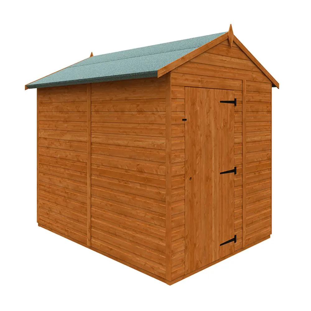 Buttercup Farm 8 x 6 Feet Flex Apex Windowless 12mm Flex - L238.8 x W175 x H213.5 cm in Burnt Orange