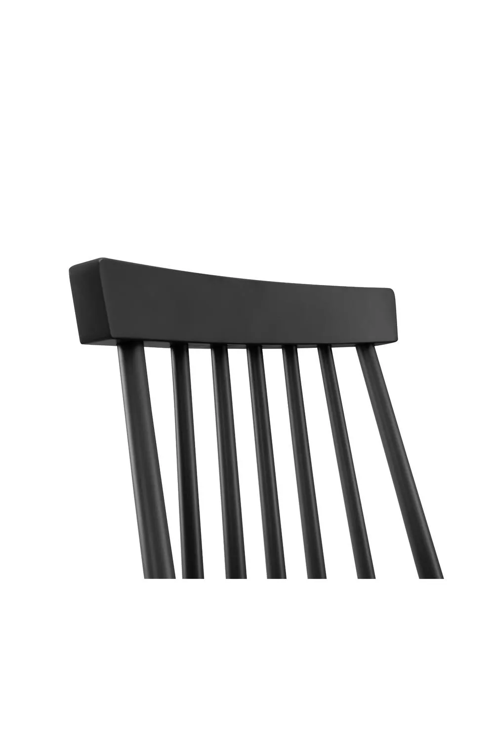Julian Bowen Alassio Spindle Back Dining Chair (Set of 2) in Black 5