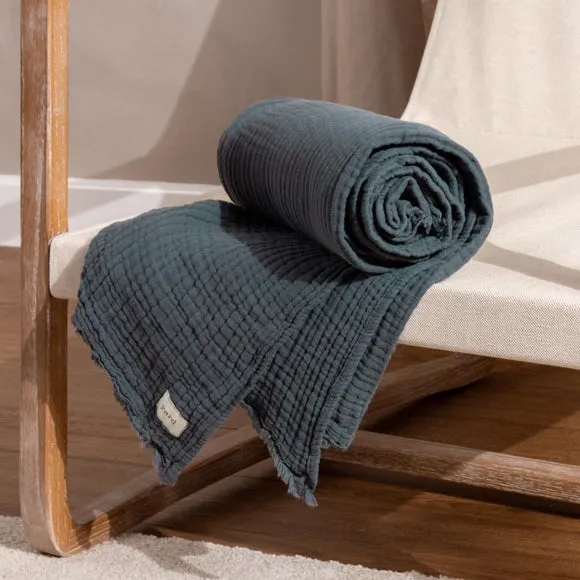 Lark Cotton Throw Blanket 1