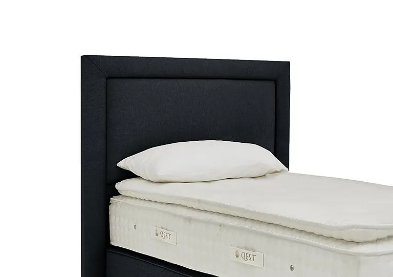 Highgrove Floor Standing Headboard - Single - Weave Noir