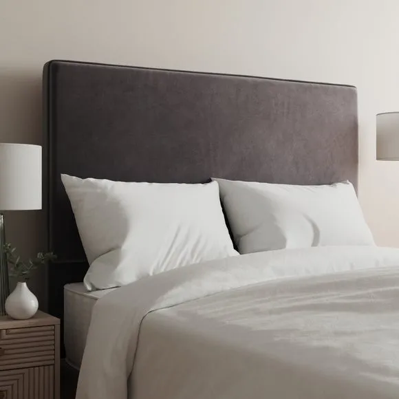 Luxury Velvet Plain Headboard