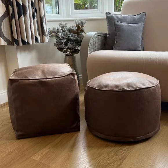 Daro Colo Round Pouffe 4